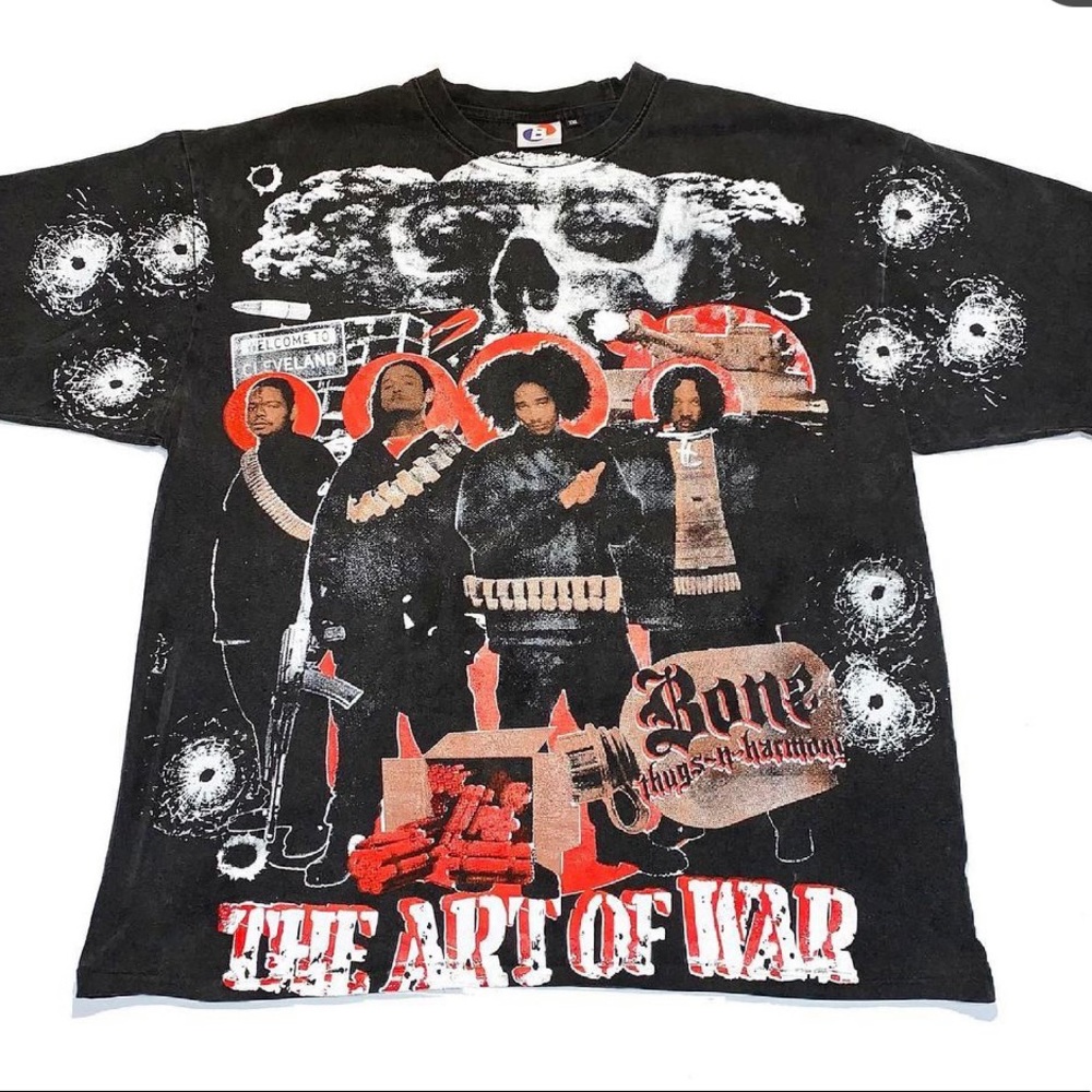 Bone Thugs N Harmony Vintage Style Rap Tee
